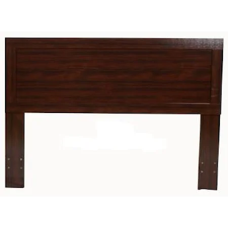 Casual Twin Headboard with Beveled Edges